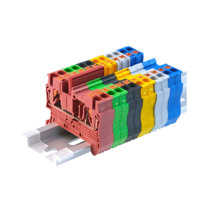 END PLATE FOR SURDHI DIN RAIL MOUNTED TERMINAL BLOCK [POLYAMIDE]